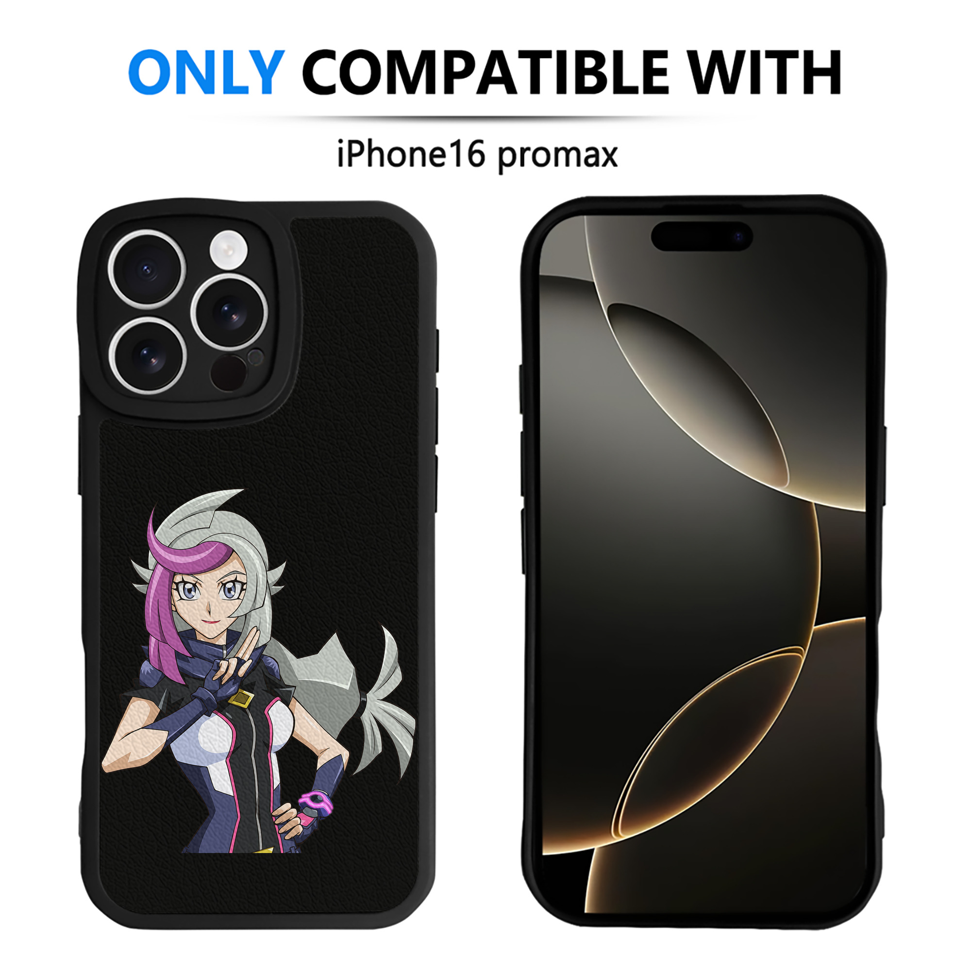 遊☆戯☆王 Yu-Gi-Oh! 【iPhone 16シリーズ対応】シリコンスマホケース（レザー調） 材質：シリコン